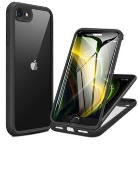 For Iphone SE Phone Case 2ND/3RD Ge 2022 2020 Full-Body with Screen protector